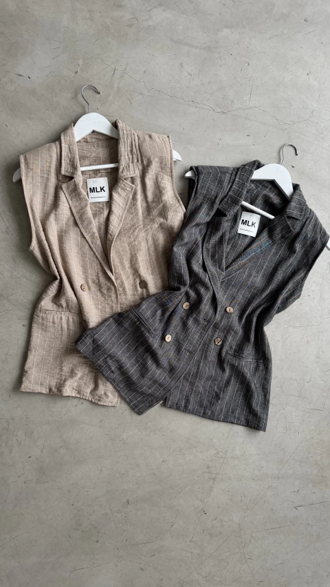 Chaleco Ray Lino - comprar online