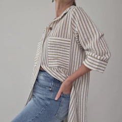 Vestido camisero MAYA - comprar online