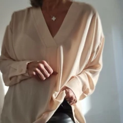 Blusa GEORGINA Nude - comprar online