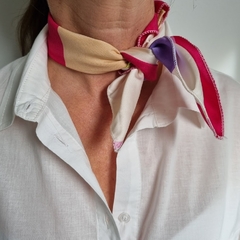 Pañuelo SATEN Estampado Chico - comprar online