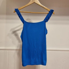 Musculosa ORIANA Azul - TIENDA BELLA CIAO