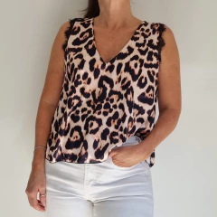 Musculosa MONET Estampada - TIENDA BELLA CIAO