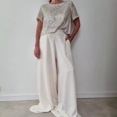 MAXI PALAZZO PARIS Brilloso - TIENDA BELLA CIAO