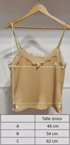 Musculosa Lencera MARGOT Crep en internet