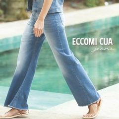 Jean WIDE LEG SUPER STRECH Eccomi Cua - TIENDA BELLA CIAO