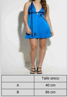 Vestido MONICA Azul en internet
