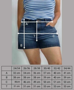 Short JULY Jean Eccomi Cua - TIENDA BELLA CIAO
