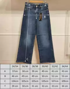 Jean SUPER WIDE TINA Eccomi Cua - TIENDA BELLA CIAO