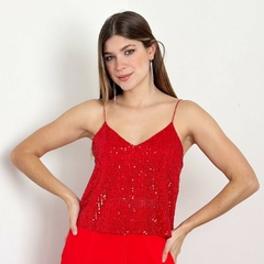Musculosa MAUS Lentejuelas - TIENDA BELLA CIAO