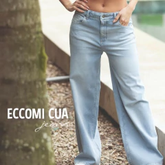 Jean SUPER WIDE Eccomi Cua - TIENDA BELLA CIAO