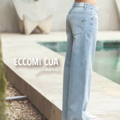 Jean SUPER WIDE Eccomi Cua - tienda online