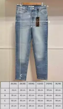 Jean MOM MICA Eccomi Cua - comprar online