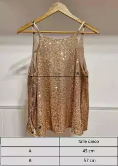 Musculosa ANITA Lentejuelas - tienda online