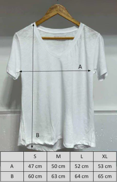 Remera BASICA Blanca - comprar online