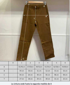 Pantalon LUNA Habano - comprar online