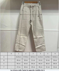 Pantalon LUNA Crudo en internet