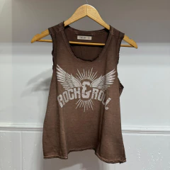 Musculosa SARA WASHED OUT ROCK&ROLL