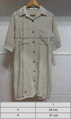 Vestido camisero MAYA - comprar online