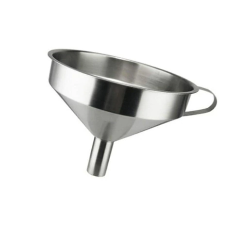 Embudo de acero inoxidable 100mm de diámetro