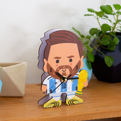 Reloj de Escritorio - Messi en internet