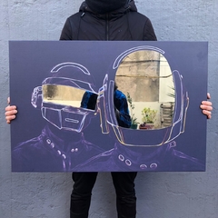 Cuadro con Espejos - Daft Punk 2 - comprar online