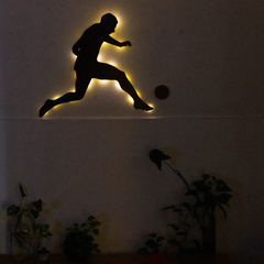 Colgables - Cuadros Led - Jugador de Futbol