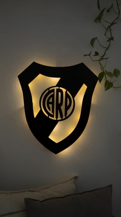 Colgables - Cuadros Led - Escudo River Plate