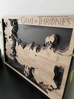 Cuadro 3D Multilaminado - Game Of Thrones (stock) - Cuadrofonia