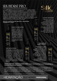 Kit Hidratante Silk Hydrat Profissional - Silk Capelli