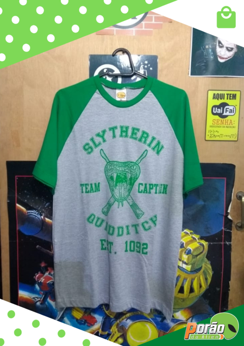 Camiseta Casa de Sonserina | Harry Potter