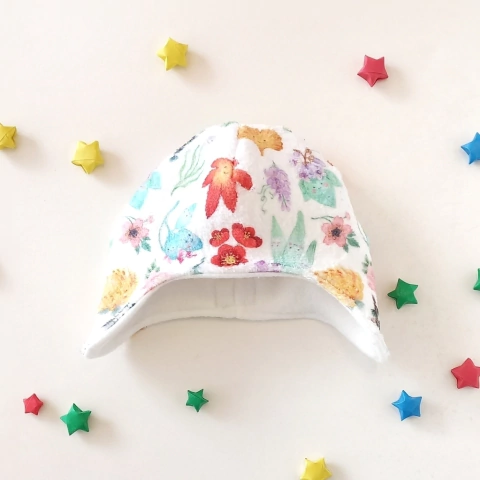 Gorrito de bebé polar soft plantitas