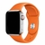 Pulseira Silicone Basica Laranja