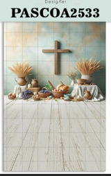 Fundo Fotográfico páscoa cristã-2533 - comprar online
