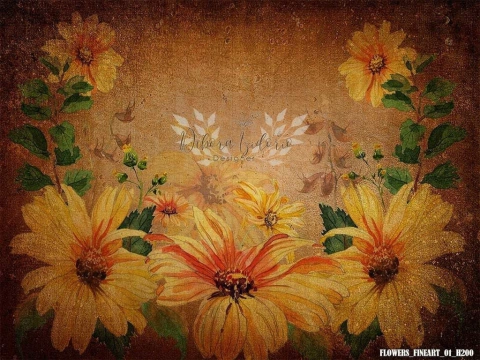 Fundo fotográfico FLOWERS - 01