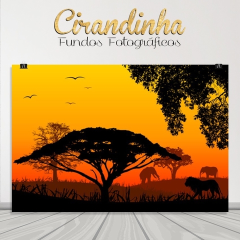 Fundo fotográfico REI LEÃO
