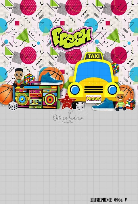 Fundo fotográfico FRESH PRINC - 0904