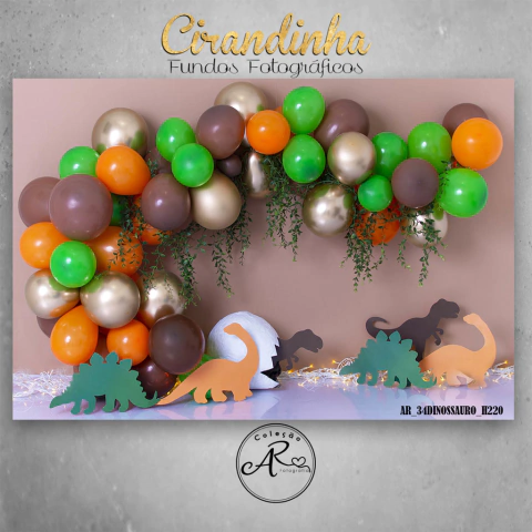 Fundo fotográfico DINOSSAURO - AR34