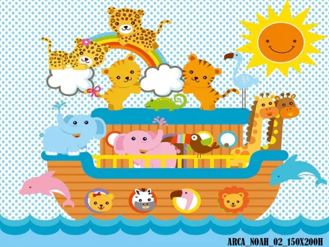 Fundo fotográfico Arca Noé - 02