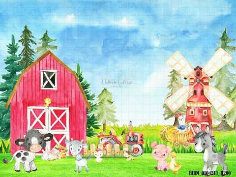 Fundo fotográfico FARM - 0104213