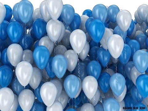 Fundo fotográfico BALLONS BLUE