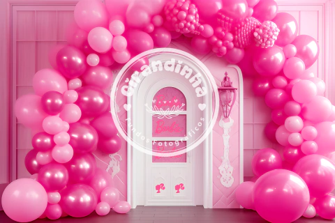 Fundo Fotográfico Casinha Barbie-2023508