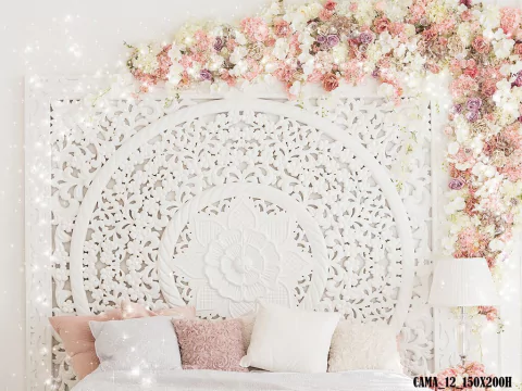 Fundo fotográfico Cama - 12