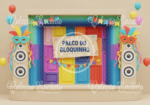 Fundo fotográfico Carnaval Ref. Colecao encanto Ref. M00135 - comprar online