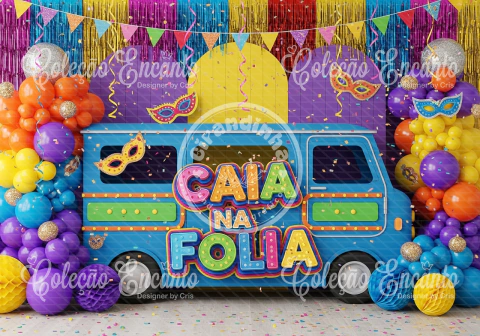 Fundo fotográfico Carnaval Ref. Colecao encanto Ref. M00139 - comprar online