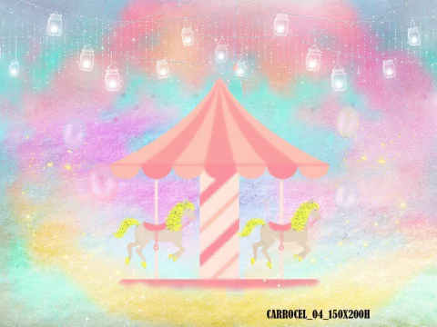 Fundo fotográfico Carrossel - 04c