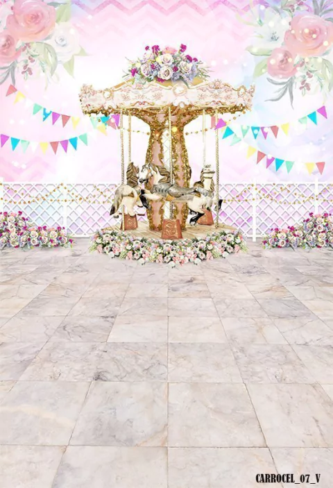 Fundo fotográfico Carrocel - 07