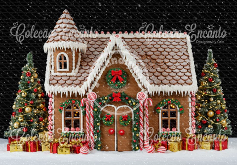 Fundo fotográfico Natal Ref. Colecao encanto Ref. M25148 - comprar online