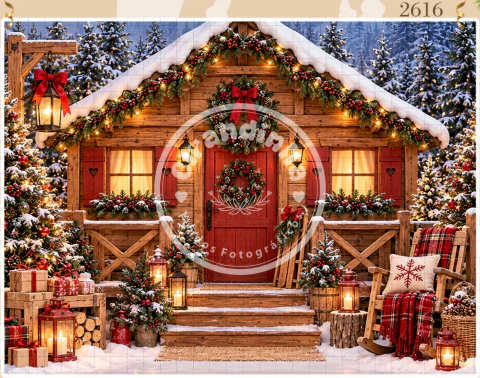 Fundo fotográfico Natal Coleção Débora Izidorio Ref. N2616