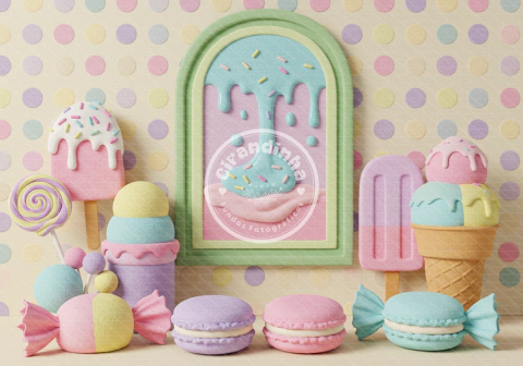 Fundo fotográfico Dia das Crianças Ref. Colecao encanto Ref. M08 - comprar online