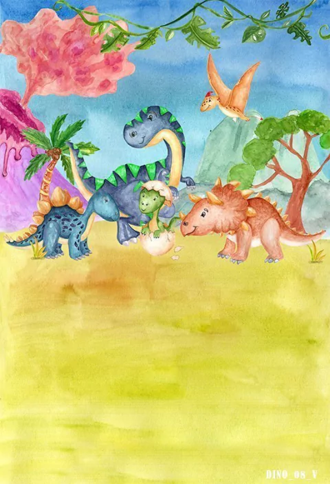 Fundo fotográfico Dino - 08